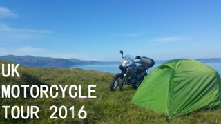 UK MOTORCYCLE TOUR 2016!