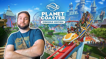 Planet Coaster: Console Edition | FIRST TIME PLAYING | REACTION |