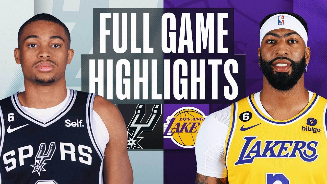 Game Recap: Lakers 113, Spurs 104