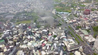 羅東鎮西湖大樓火災7/24 8:40左右 空拍 DJI MAVIC PRO
