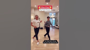 Hip Twist Chassé in 🫶 Cha Cha basic steps by Oleg Astakhov - DanceWithOleg.com #olegastakhov