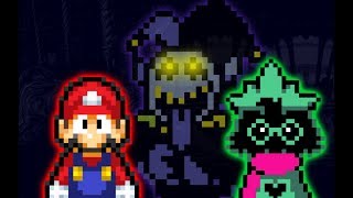 Mini Animación:  Mario vs Jevil - [Mario x Deltarune]