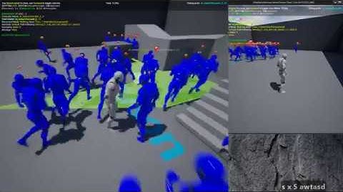 UE4 multiplayer spawning units test