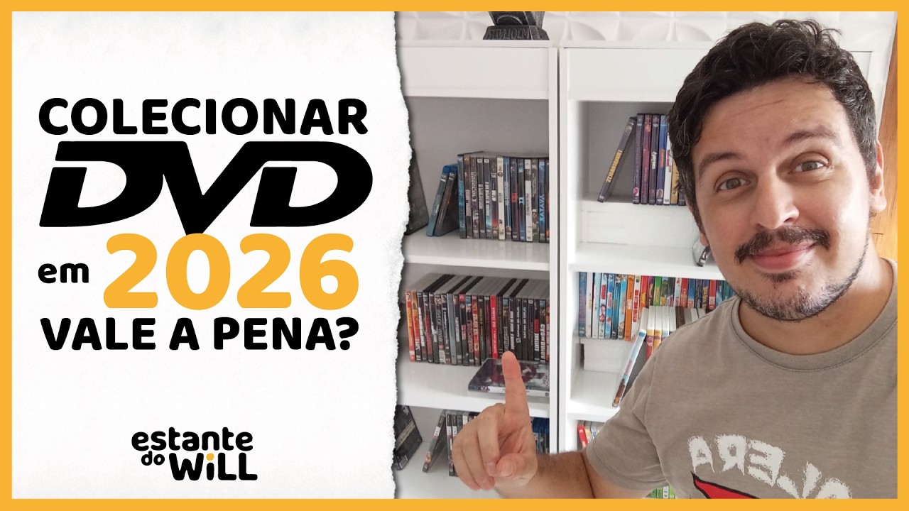 Porque colecionar DVDs em 2026 (PILOTO)