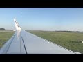 Budapest take-off to Stansted