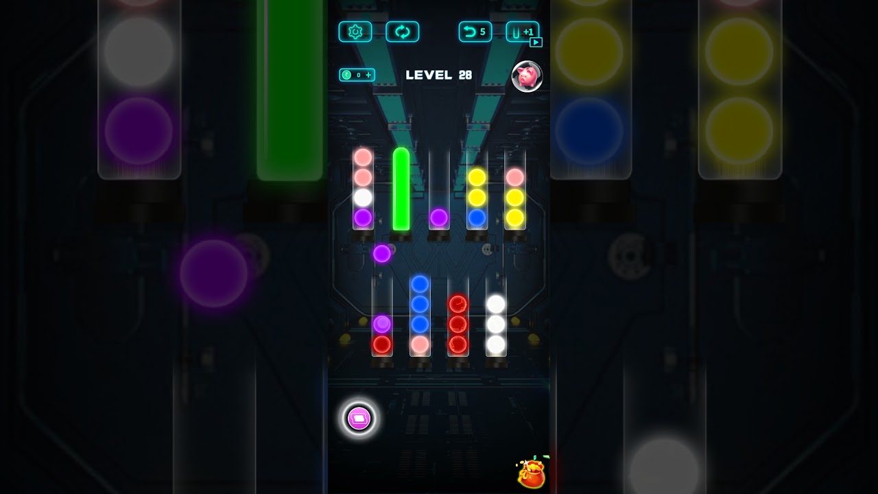 Light Sort Puzzle Level 28 | Light Sort Puzzle 28