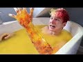 I Spent 24 Hours in Fanta & Didn't Expect This (Bathing in Fanta Challenge)