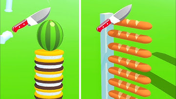 Slice It All Game! Satisfying and Relaxing ASMR Slicing Video NEW UPDATE