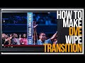 HOW TO MAKE A DVE WIPE TRANSITION FOR THE ATEM