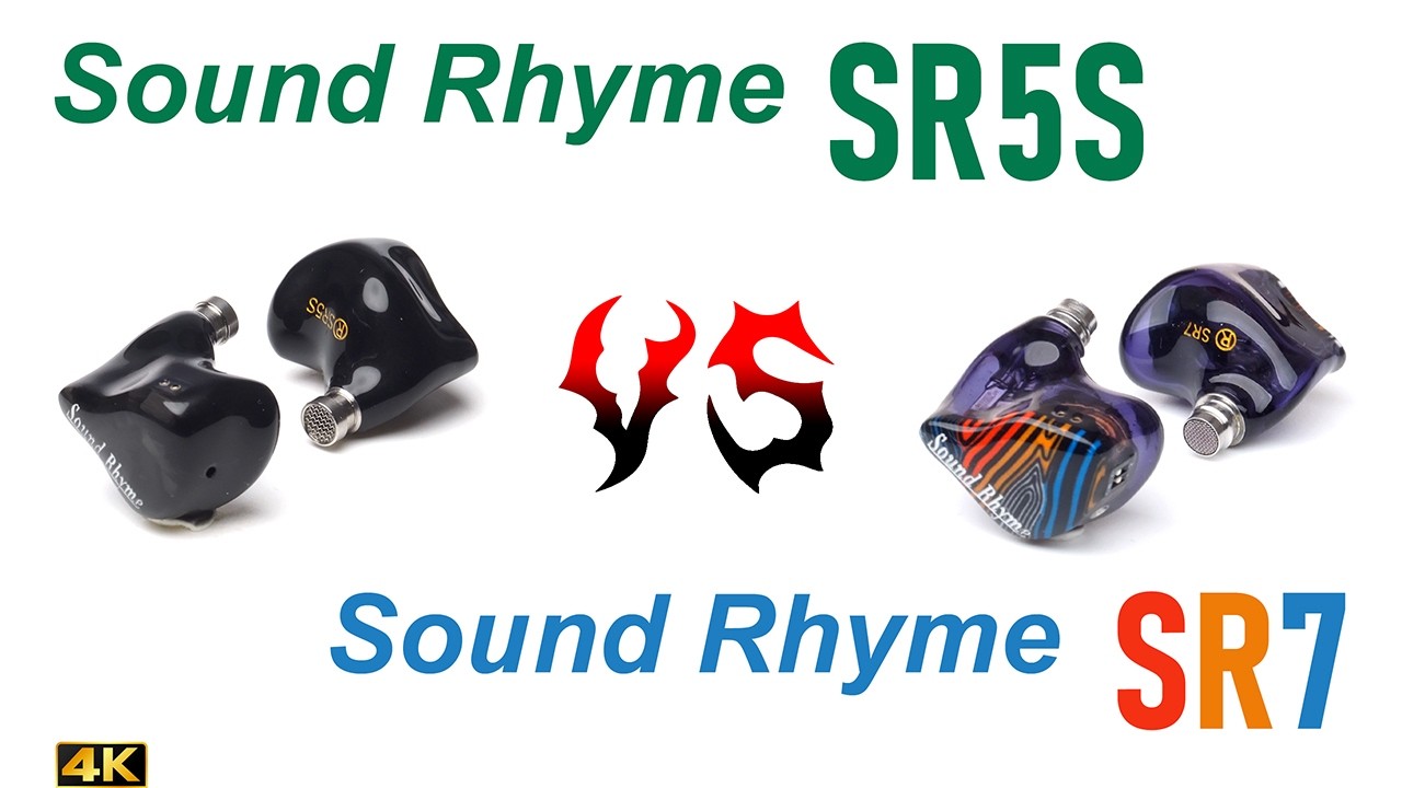 Sound Rhyme SR5S vs Sound Rhyme SR7 - - IEM sound comparison - YouTube