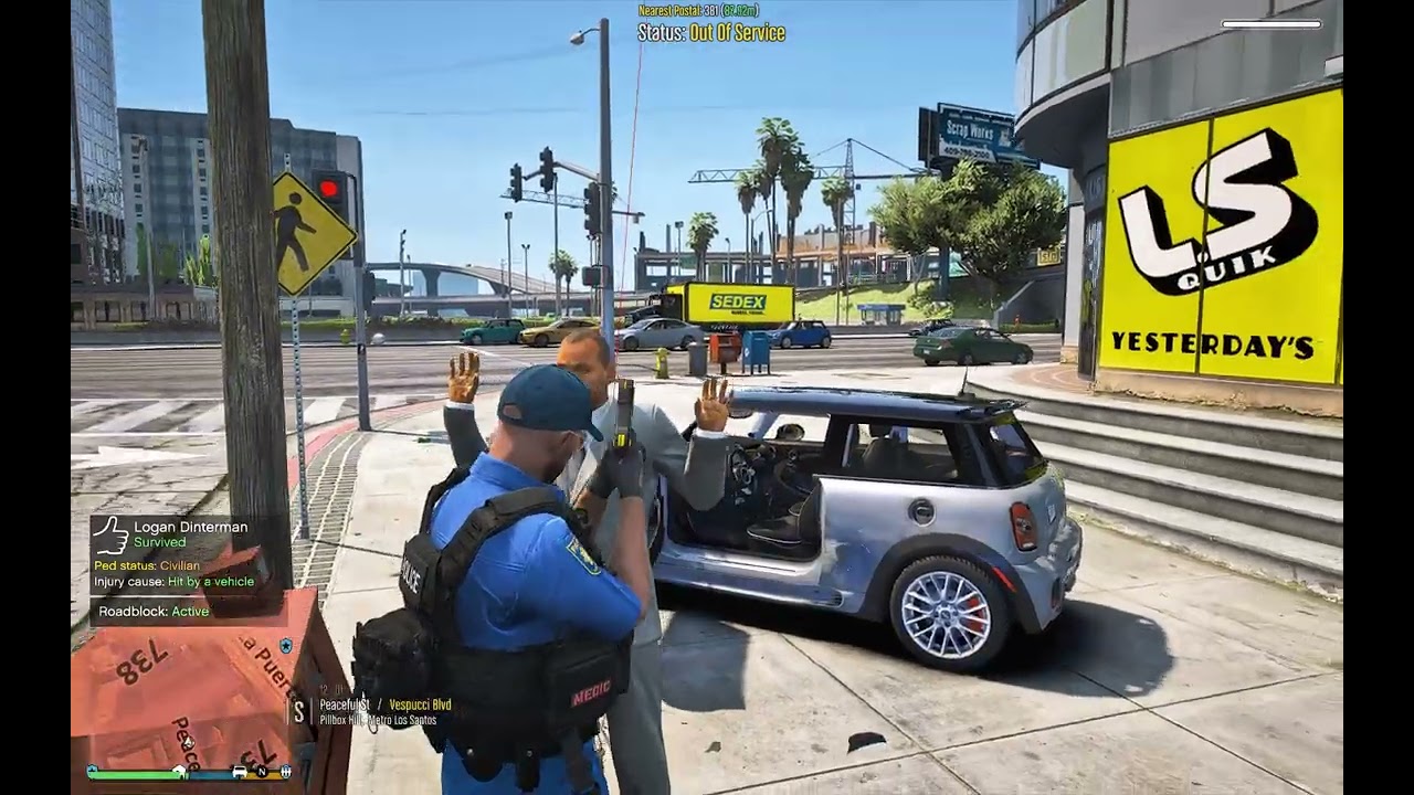 LSPDFR Traffic Stops & High-Speed Pursuits 🇿🇦 | GTA V Mzansi Police Roleplay