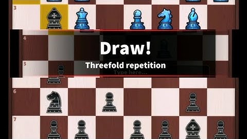 “I FORCED A DRAW Using the Threefold Repetition Rule ♟ | Full Chess Game Breakdown”
