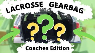 Lacrosse Gear Bag 2021  | Coaches Edition