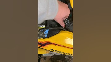 DS650 first start in 4 years after rebuild #quad #offroad #atv #ds650