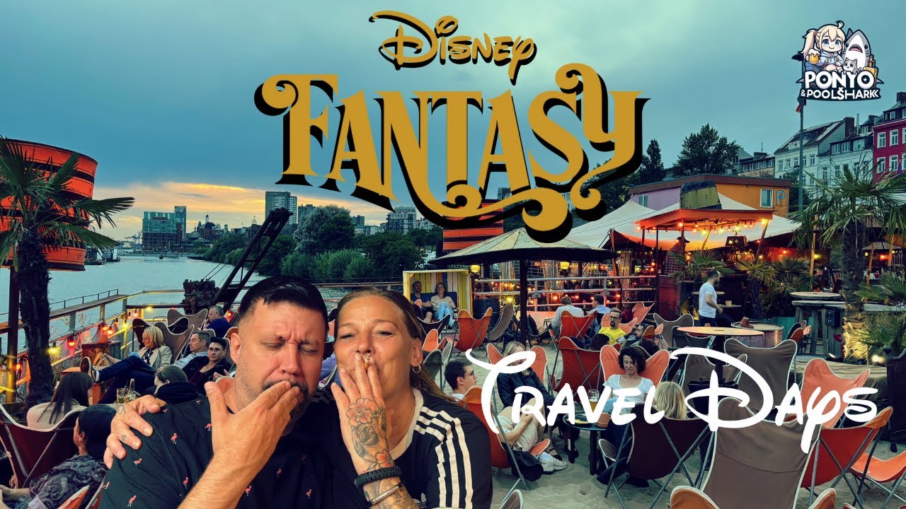 Disney Fantasy Cruise Travel Vlog 2025 🚢 | Travel Days from Stockholm to Southampton