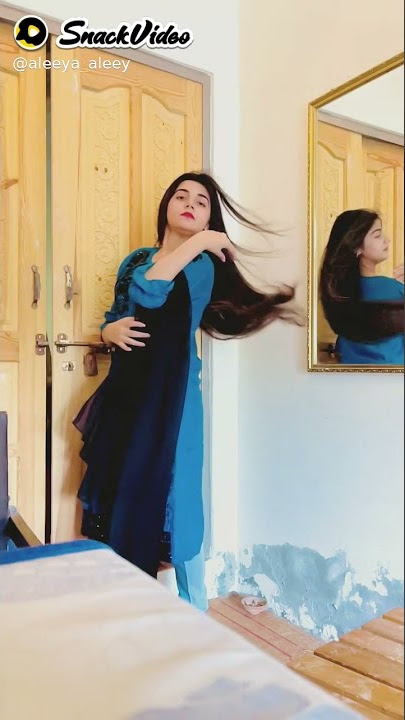 Aleeya Aleey snack video long hair