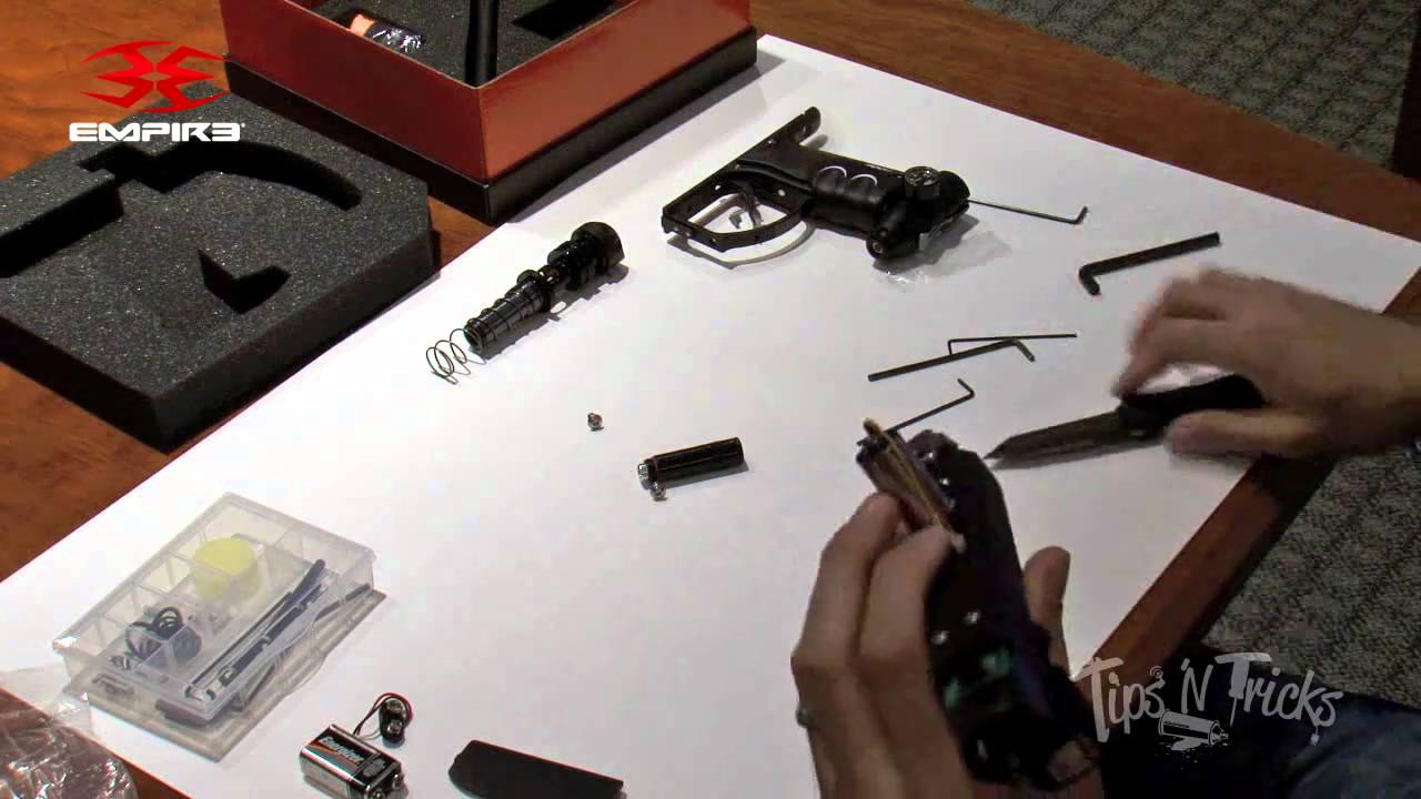 The Empire Axe Paintball Marker - Disassembly