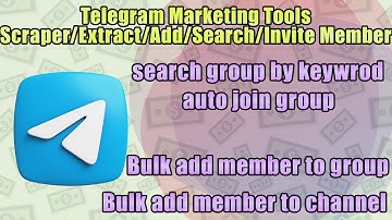 How to bulk add member to group on Telegram?#telegram #telegrambot