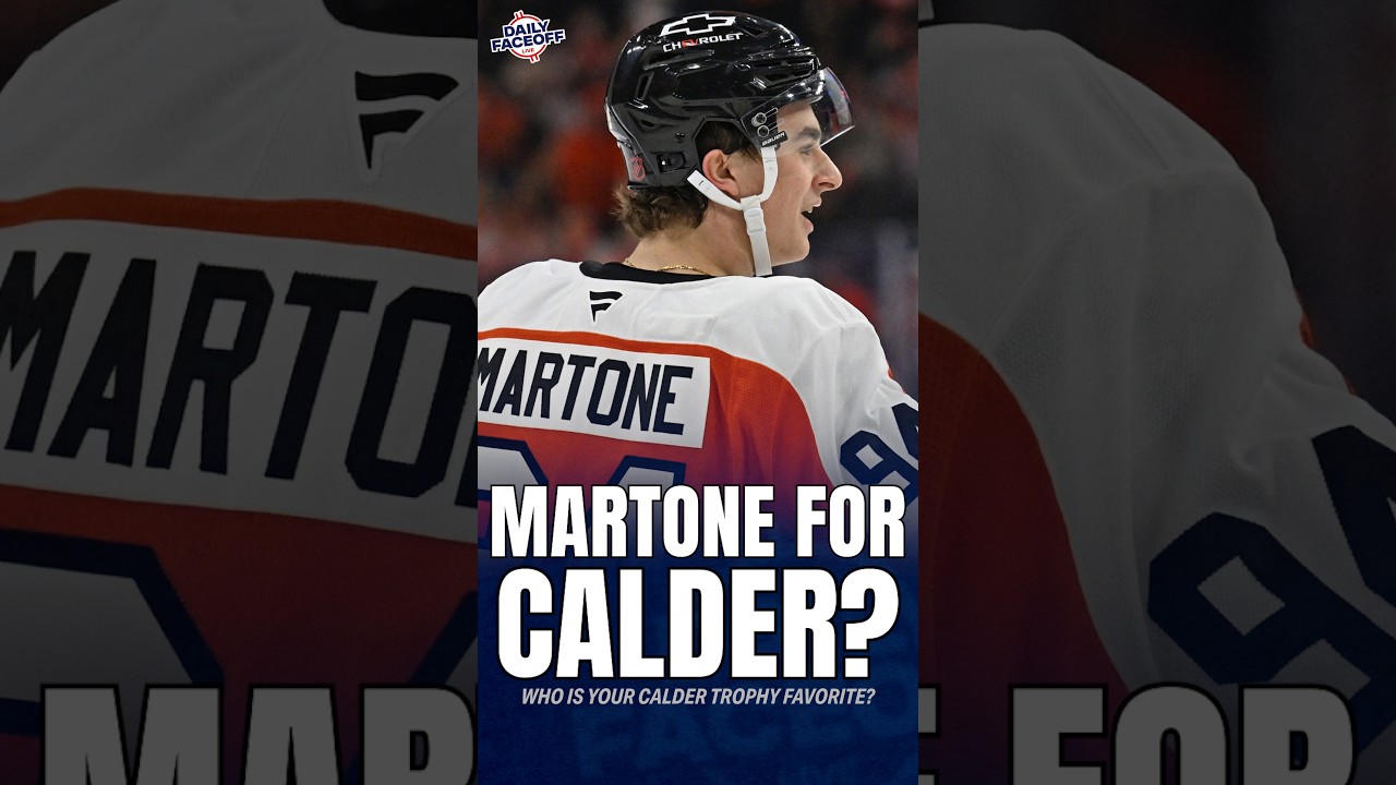 Who takes home the Calder this season? (Martone / Stenberg)