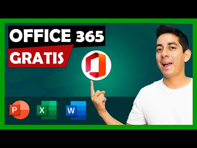 Cómo Tener OFFICE 365 GRATIS para SIEMPRE 2023 🚀  Word, Excel, PowerPoint (Legal) class=