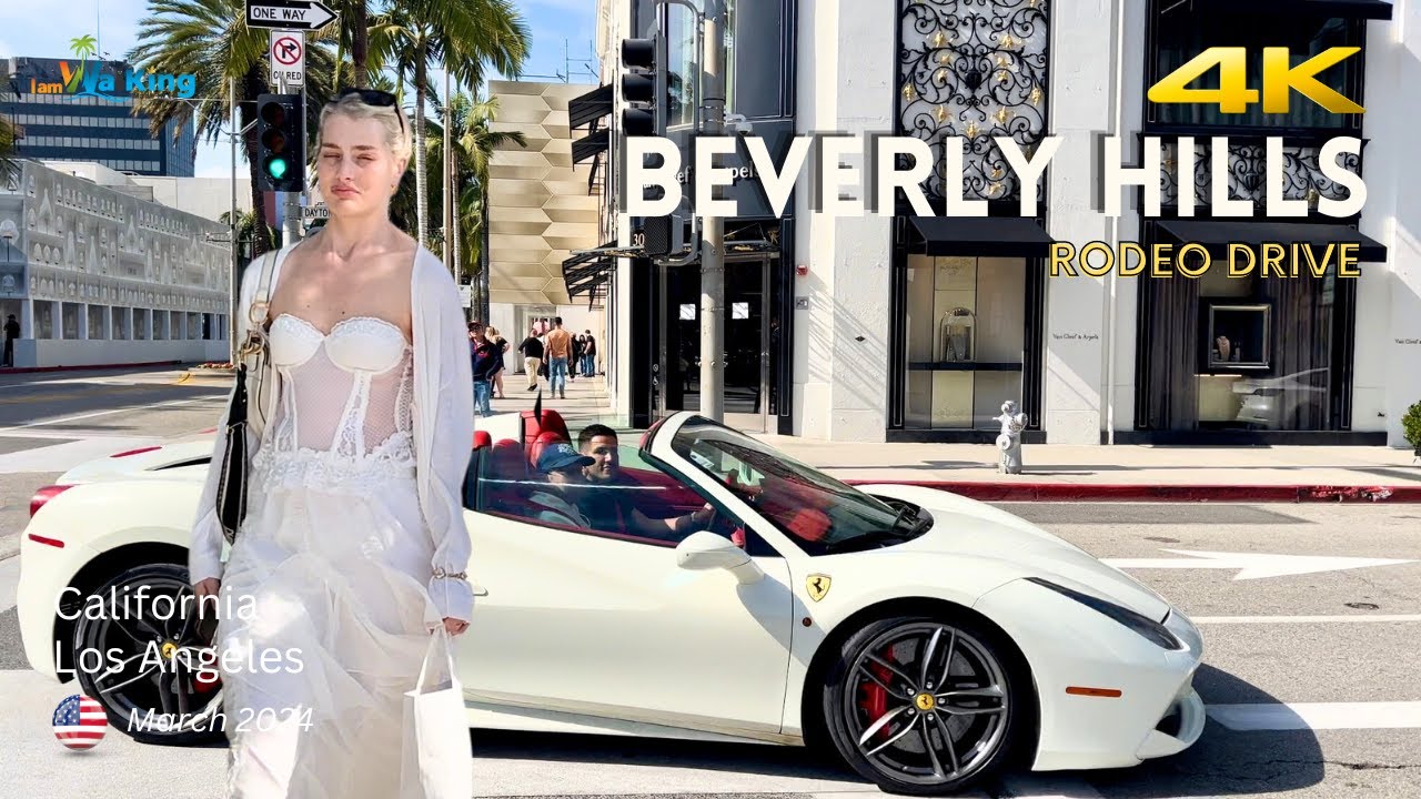 BEVERLY HILLS 🌴 Rodeo Drive 💎 [4K] California 🇺🇸 - YouTube