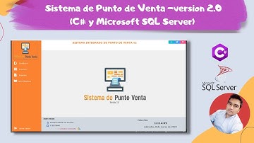 📌 Como Descargar y Configurar el Sistema Punto de Venta -  version 2 (CSharp y SQL Server)