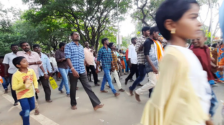 திருவண்ணாமலை கார்த்திகை தீபம் கிரிவலம் 2019