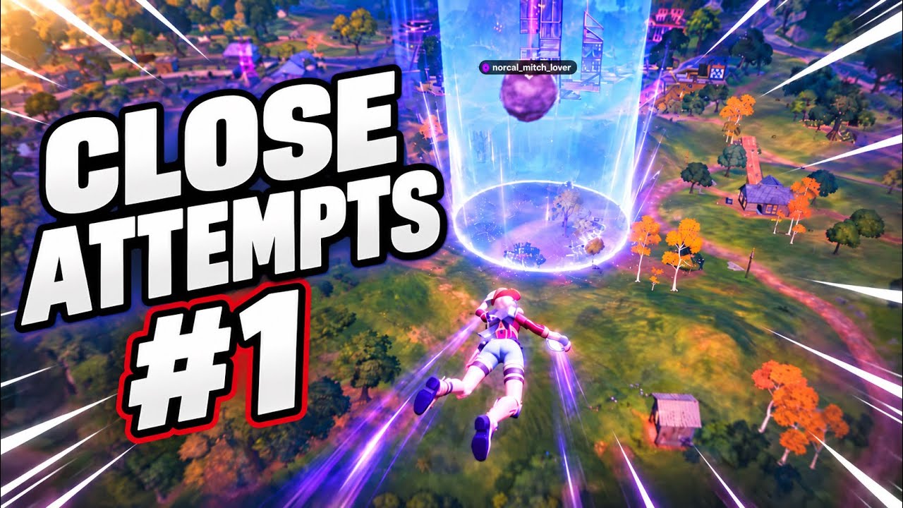 These are the SADDEST Fortnite Trickshot CloseAttempts... (Close Attemps #1)