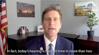 Rep. Stanton advocates for Arizona's Downwinders, expanding the Radiation Exposure Compensation Act