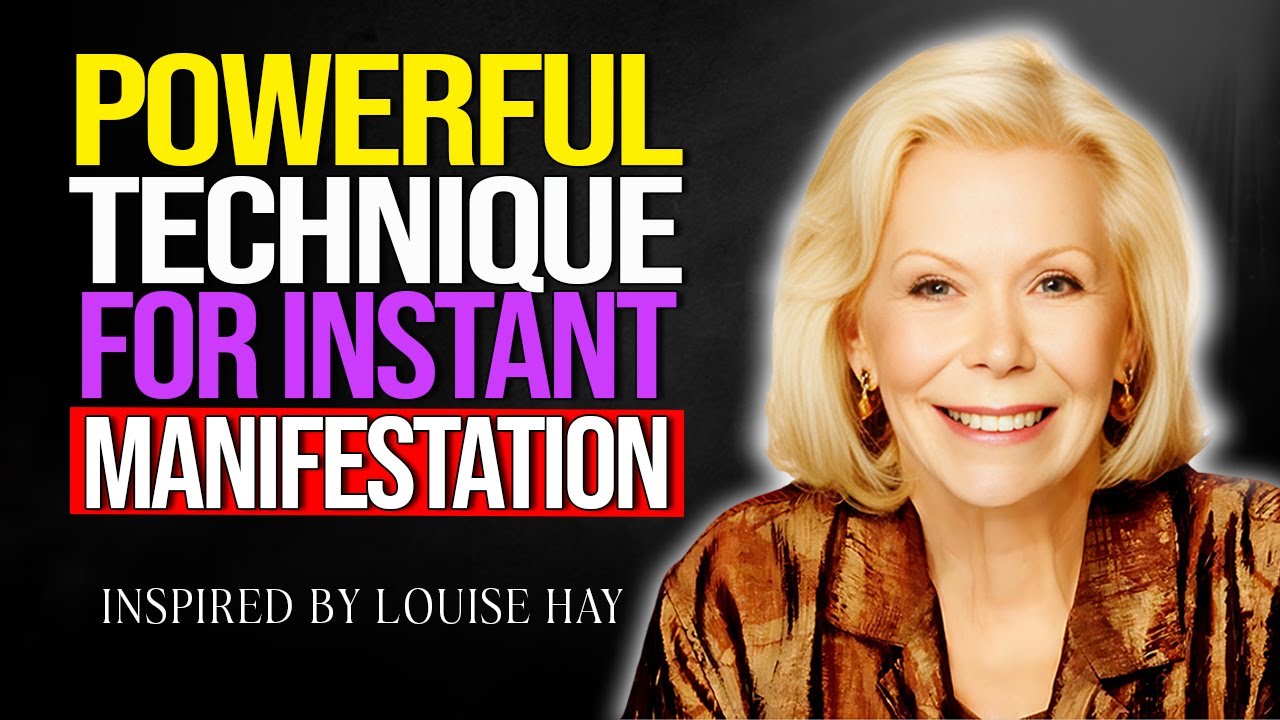 Louise Hay - Manifest Anything Instantly , Try This Powerful Method ...