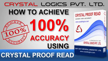 ERROR HIGHLIGHTING (PROOF READ) SOFTWARE WITH 100% ACCURACY