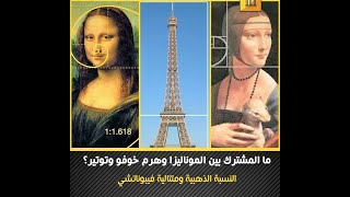 النسبة الذهبية ومايرتبط بها في فيديو واحد# مجسم بقانون1.618 # شكل ذهبي # Golden Ratio # برج ايفيل