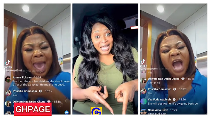 Empress Gifty tɛars Mzgee apart on Instagram after Mzgee disrespected her on UTV Showbiz,She replies
