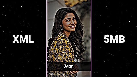 Tu Mane Meri Jaan Xml File 😜 || Alight Motion Presets Xml 🖤