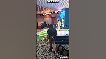 kesigapan mayor teddy ajudan prabowo #beritaterkini #prabowo #mayorteddy