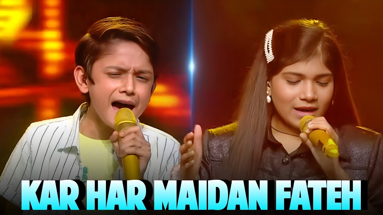 Superstar Singer S3 | 'Janu Meri Jaan' पर Shubh-Avirbhav ने पेश किया एक शानदार Duet | Performance