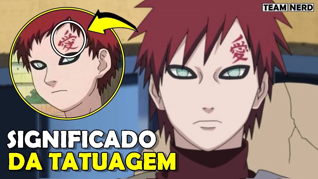 QUAL O SIGNIFICADO DO SÍMBOLO NA TESTA DO GAARA? #anime #reels