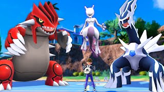 We Randomized Starters Into Legendary Pokemon, Then We Battle!