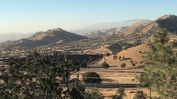 Tehachapi Loop Freight Train
