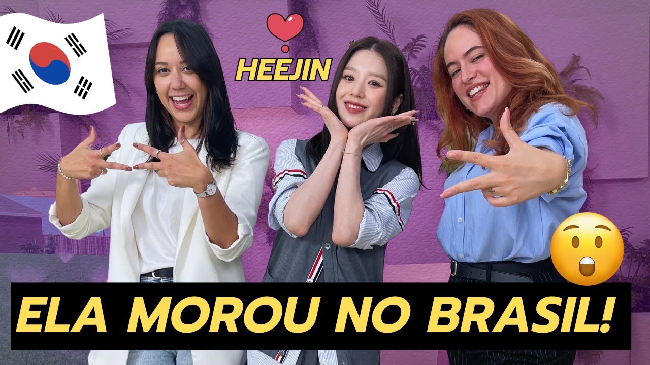 ESSA K-IDOL MOROU NO BRASIL feat HEEJIN (LOONA/ARTMS)