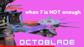 Why has nobody done this?? OCTOblade! 8-Bladed 3D Printed Propeller Hub
