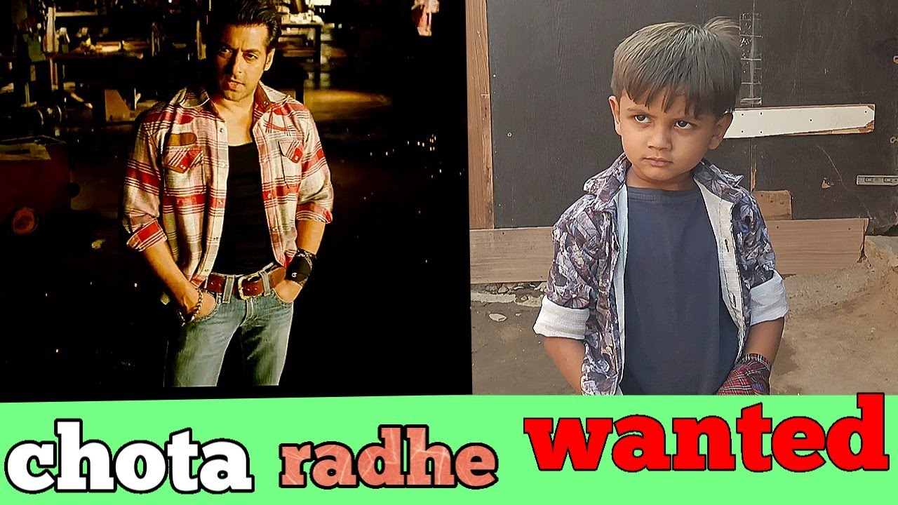 chota radhe //  wanted movie scene // Salman Khan