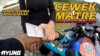 CEWEK MATRE !! UJUNGNYA SAMPE NGEMIS MINTA MAAF (GOLD DIGGER PRANK)