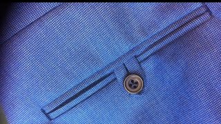 How to make a welt pocket for trousers and jackets. | ndifon ntui |