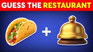Guess The Fast Food Restaurant By Emoji? Quiz Alien