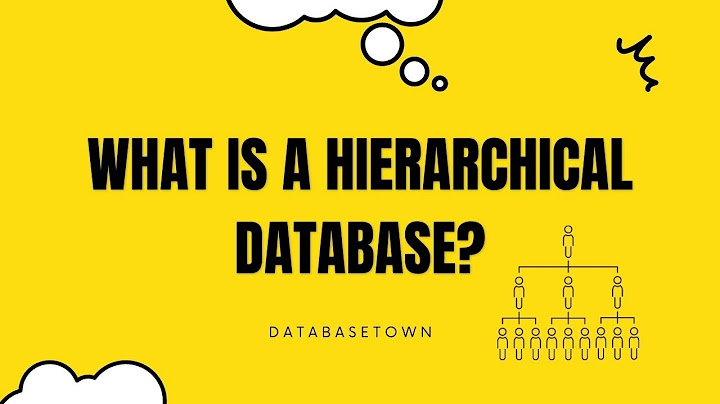 So sánh flat databbase và hierachical database