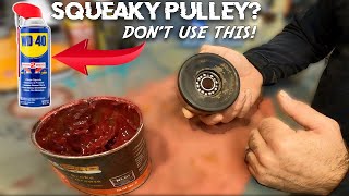 Never Use Wd40 On Your Pulley.... Repack It Instead