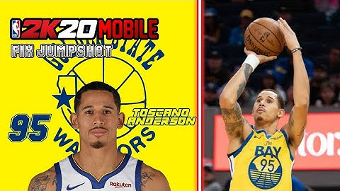 Juan Toscano Anderson Fix Jumpshot NBA2K20 Mobile