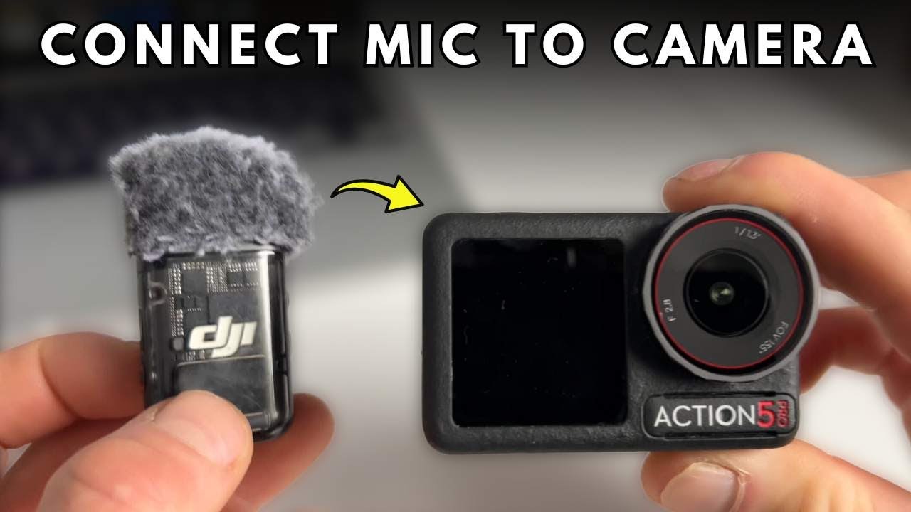 How to Connect DJI Mic 2 with DJI Osmo Action 5 Pro Camera - YouTube