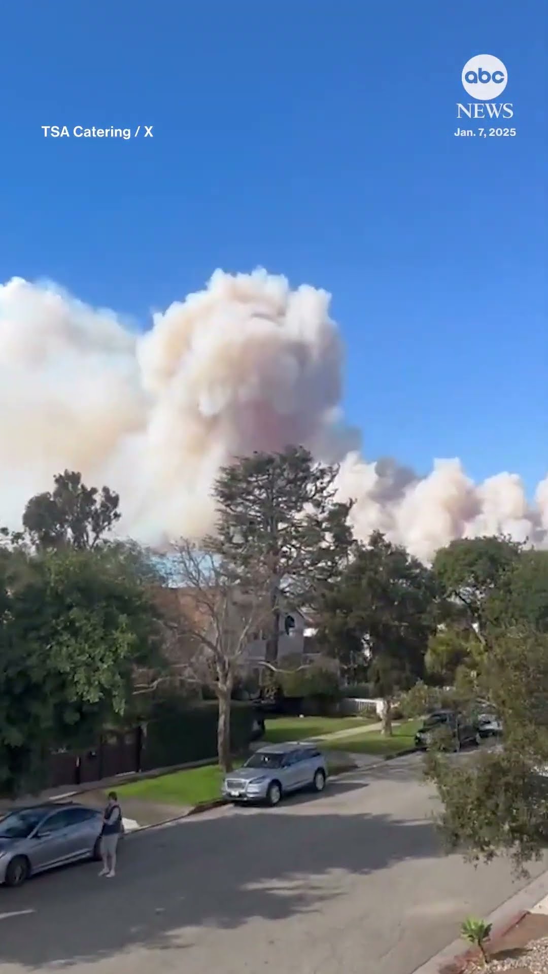 Los Angeles brush fires threaten structures, prompt evacuations